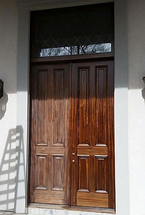 wood door refinishing lake ozarks
